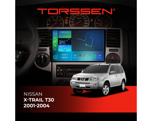 Штатна магнітола Torssen Nissan Xtrail T30 01-04  FL9 4+64Gb 4G Carplay DSP