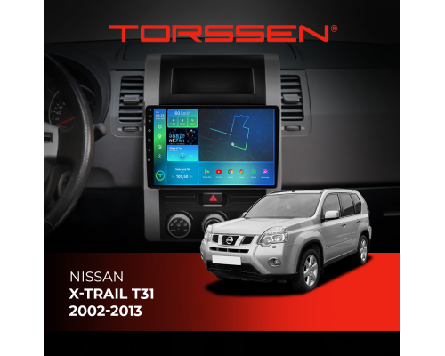 Штатная магнитола Torssen Nissan Xtrail T31 02-13 NF10 Carplay