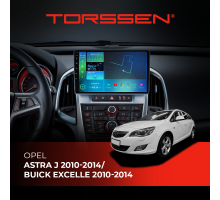 Штатная магнитола Torssen Opel Astra J 10-14/Buick Excelle 10-14 F98256  4G Carplay DSP