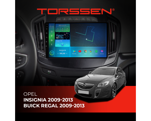 Штатная магнитола Torssen Opel Insignia 09-13/Buick Regal 09-13 F96128 4G Carplay DSP