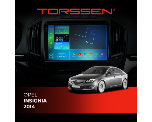 Штатная магнитола Torssen 2K Opel Insignia 2014 F9464 4G Carplay DSP