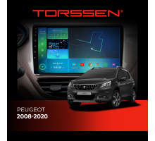 Штатная магнитола Torssen Peugeot 2008 -20 F96128 4G Carplay