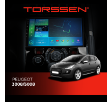 Штатная магнитола Torssen Peugeot 3008/5008 F96128 4G Carplay