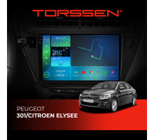 Штатна магнітола Torssen 2K DTS Peugeot 301/Citroen Elysee F9432 4G Carplay DSP