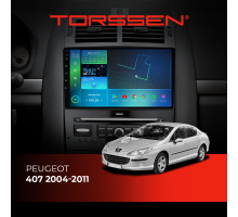 Штатна магнітола Torssen Peugeot 407 04-11 F9464 4G Carplay DSP