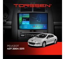 Штатна магнітола Torssen 2K DTS Peugeot 407 04-11 F9432 4G Carplay DSP