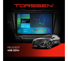 Штатная магнитола Torssen Peugeot 408 14- F96128 4G Carplay