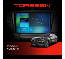 Штатна магнітола Torssen 2K DTS Peugeot 408 14- F9432 4G Carplay DSP