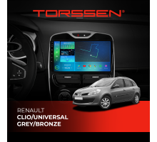 Штатная магнитола Torssen Renault Clio/Universal Grey/Bronze F96128 4G Carplay DSP