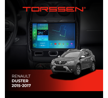 Штатная магнитола Torssen Renault Duster 15-17 F96128 4G Carplay DSP