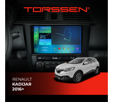 Штатна магнітола Torssen 2K DTS Renault Kadijar 16+ F9432 4G Carplay DSP