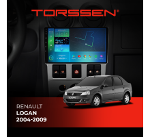 Штатна магнітола Torssen Renault Logan 2004-2009 F9332 4G Carplay DSP