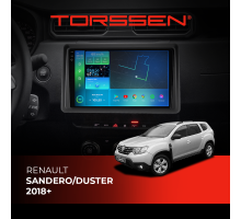 Штатна магнітола Torssen 2K DTS Renault Sandero/Duster 18+F10432 4G Carplay DSP