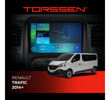 Штатна магнітола Torssen 2K DTS Renault Trafic 2014+ F9432 4G Carplay DSP