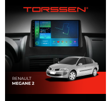 Штатная магнитола Torssen Renault Megane 2 F96128 4G Carplay DSP