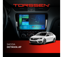 Штатна магнітола Torssen 2K Skoda Octavia A7 F10432 4G Carplay DSP