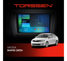 Штатна магнітола Torssen 2K DTS Skoda Rapid 2013+ F9432 4G Carplay DSP