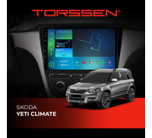 Штатная магнитола Torssen Skoda Yeti Climate NF10 Carplay