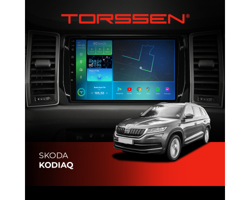 Штатна магнітола Torssen Skoda Kodiaq F9332 4G Carplay