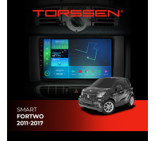 Штатная магнитола Torssen Smart ForTwo 11-17 F96128 4G Carplay DSP