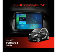 Штатная магнитола Torssen 2K Smart ForTwo 3 18+ F9464 4G Carplay DSP