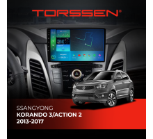 Штатна магнітола Torssen SsangYong Korando 3/Action 2 13-17 F9332 4G Carplay DSP