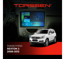 Штатна магнітола Torssen SsangYong Rexton 2 06-12 F9332 4G Carplay DSP