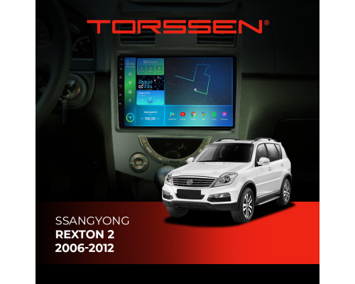 Штатна магнітола Torssen SsangYong Rexton 2 06-12 F9332 4G Carplay DSP