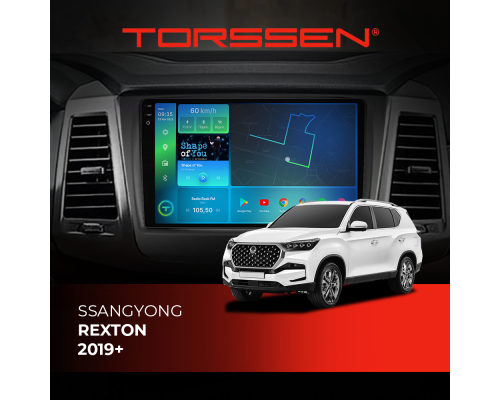 Штатна магнітола Torssen 2K DTS SsangYong Rexton 19+ F10432 4G Carplay DSP