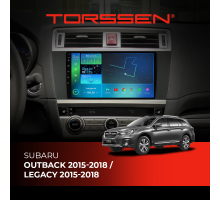 Штатная магнитола Torssen Subaru Outback 15-18 /Legacy 15-18 F96128 4G Carplay DSP