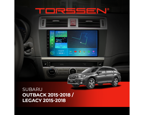 Штатная магнитола Torssen Subaru Outback 15-18 /Legacy 15-18 F96128 4G Carplay DSP