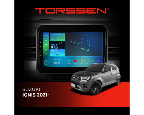 Штатная магнитола Torssen Suzuki Ignis 2021- F98256 4G Carplay DSP