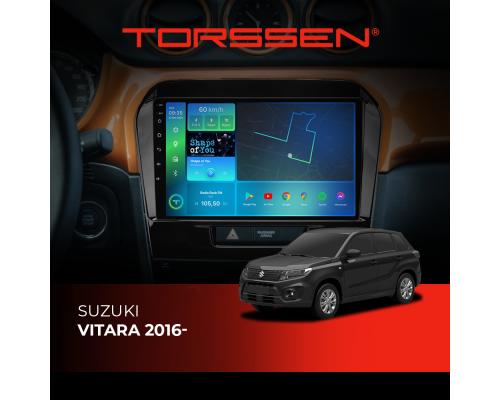 Штатная магнитола Torssen Suzuki Vitara 2016- F96128 4G Carplay