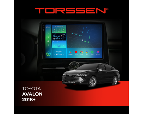 Штатна магнітола 2K Torssen Toyota Avalon 2018+ FL10 4+64Gb 4G Carplay DSP