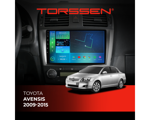 Штатна магнітола Torssen Toyota Avensis 09-15 F9332 4G Carplay DSP