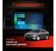 Штатна магнітола Torssen Toyota Camry 30 01-06 дерево F9332 4G Carplay DSP