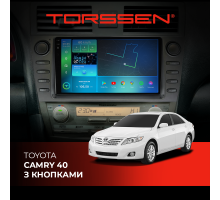 Штатна магнітола 2K Torssen Toyota Camry 40 з кнопками FL9 4+64Gb 4G Carplay DSP