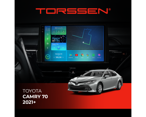 Штатна магнітола Torssen 2K Toyota Camry 70 21+ F10432 4G Carplay DSP