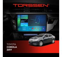 Штатна магнітола Torssen 2K Toyota Corola 17 F10432 4G Carplay DSP