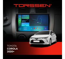 Штатна магнітола Torssen 2K Toyota Corola 20+ F10432 4G Carplay DSP