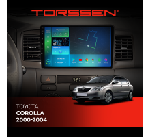 Штатна магнітола Torssen Toyota Corolla 2000-2004 F9464 4G Carplay DSP