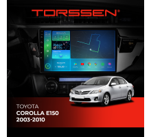 Штатна магнітола Torssen Toyota Corolla E150 2003-2010 F9332 4G Carplay