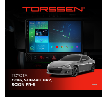 Штатна магнітола Torssen Toyota GT86,Subaru BRZ,Scion FR-S F98256 4G Carplay DSP