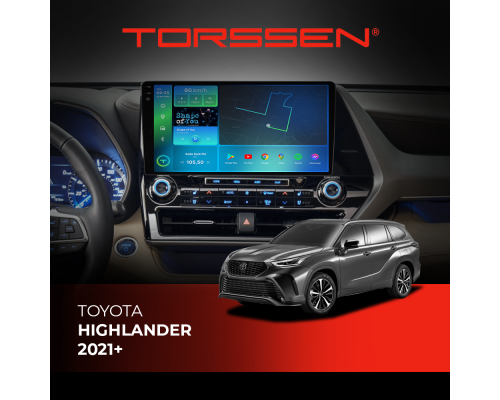 Штатна магнітола Torssen 2K DTS Toyota Highlander 2021+ F10432 4G Carplay DSP