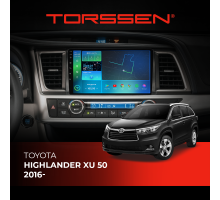 Штатная магнитола Torssen Toyota Highlander XU 50 2016- NF10 Carplay