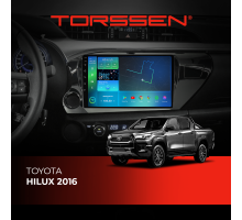 Штатная магнитола Torssen Toyota Hilux 16 NF10 Carplay