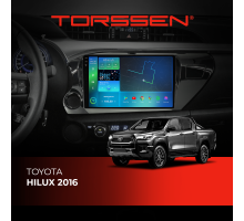 Штатна магнітола Torssen 2K Toyota Hilux 16 F10432 4G Carplay DSP