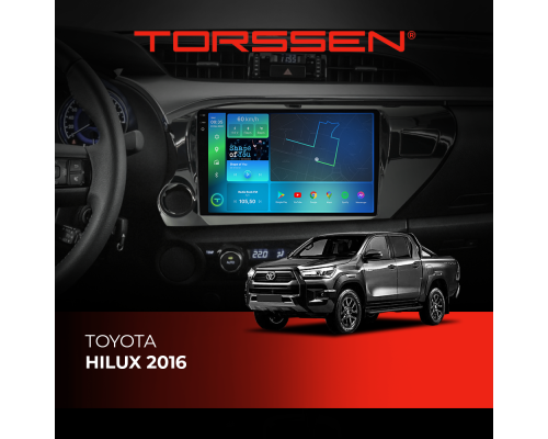 Штатна магнітола Torssen 2K Toyota Hilux 16 F10432 4G Carplay DSP