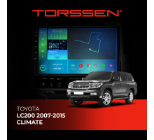 Штатная магнитола Torssen Toyota LC200 2007-2015 climate NF10 Carplay