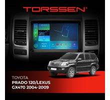 Штатная магнитола Torssen Toyota Prado 120/Lexus GX470 04-09 F96128 4G Carplay DSP